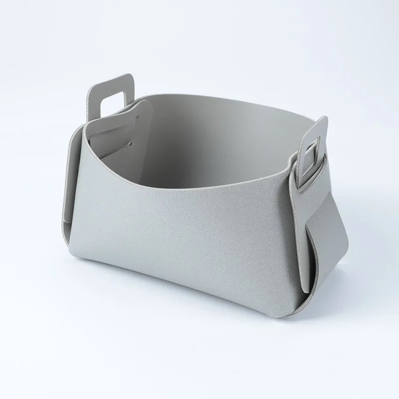 Leather Storage Frame – Kitchen & Bathroom Organizer