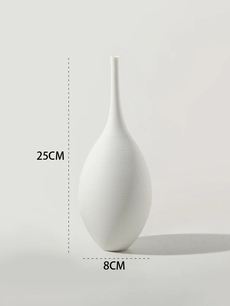 Chinese Handmade Ceramic Art Vase – Modern Luxury Nordic Décor for Home & Office